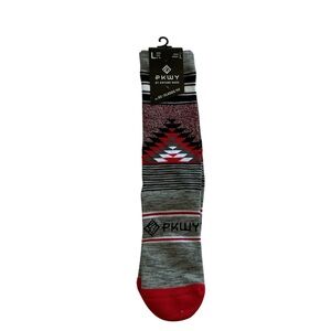 NWT PKWY By Dwayne Wade Mens Navajo Print Crew Socks Size Large